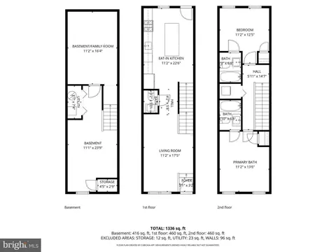 Floorplan - 2028 E Preston St, Baltimore, MD 21213 photo 3 of 4
