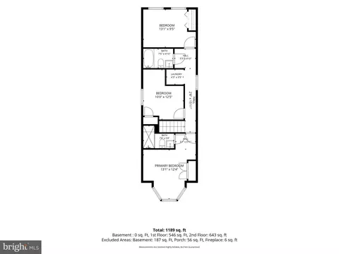 Floorplan - 3004 Vineyard Ln, Baltimore, MD 21218 photo 3 of 4