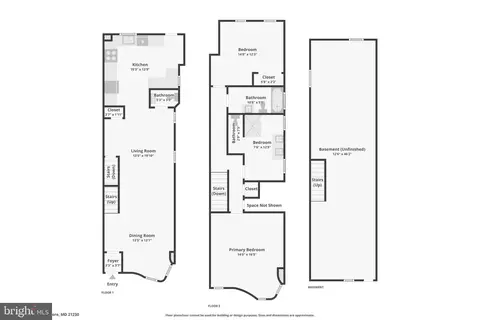 Floorplan - 1500 Jackson St, Baltimore, MD 21230 photo 1 of 2