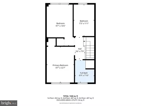 Floorplan - 2423 W Cold Spring Ln, Baltimore, MD 21215 photo 2 of 4
