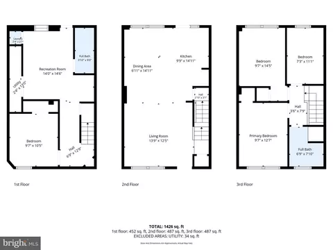 Floorplan - 2423 W Cold Spring Ln, Baltimore, MD 21215 photo 1 of 4