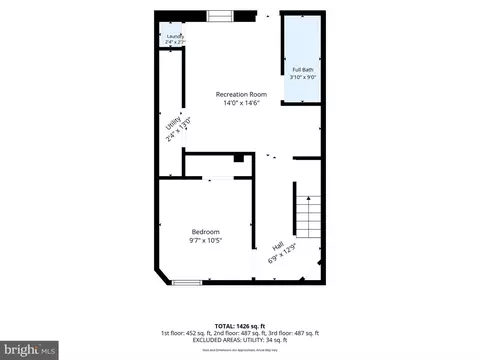 Floorplan - 2423 W Cold Spring Ln, Baltimore, MD 21215 photo 4 of 4