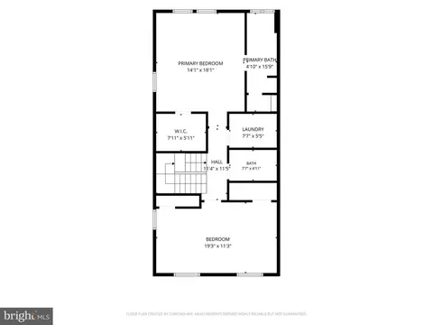 Floorplan - 4214 Skyview, Baltimore, MD 21211 photo 3 of 5