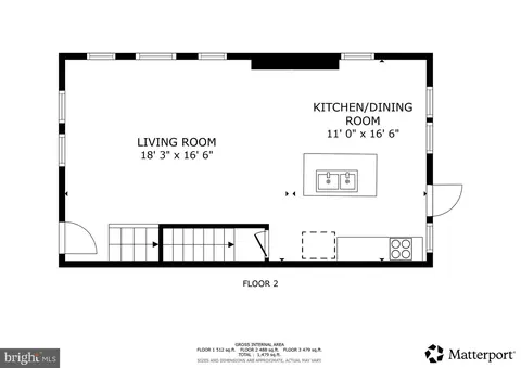 Floorplan - 5200 Ready Ave, Baltimore, MD 21212 photo 2 of 3