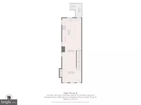 Floorplan - 700 Belgian Ave, Baltimore, MD 21218 photo 2 of 4