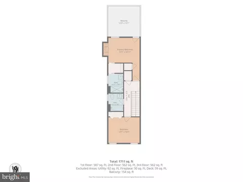 Floorplan - 700 Belgian Ave, Baltimore, MD 21218 photo 3 of 4