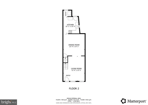 Floorplan - 4212 Evans Chapel Rd, Baltimore, MD 21211 photo 2 of 2