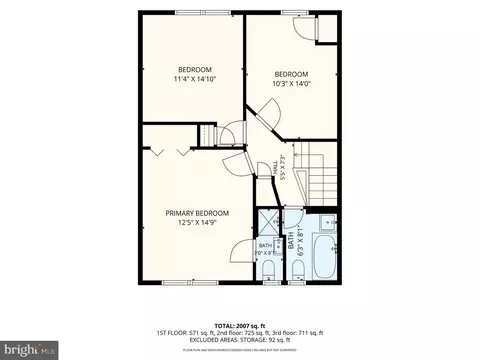 Floorplan - 4237 Wickford Rd, Baltimore, MD 21210 photo 2 of 4