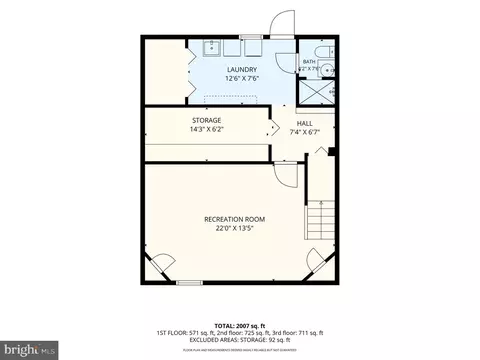 Floorplan - 4237 Wickford Rd, Baltimore, MD 21210 photo 3 of 4