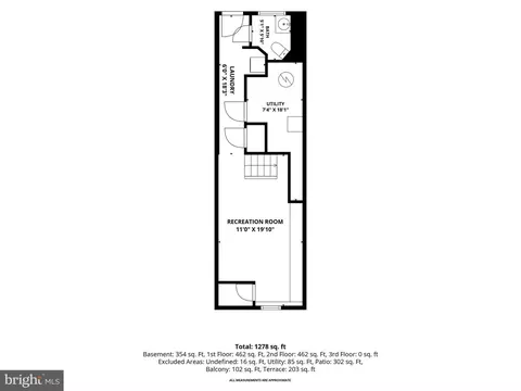 Floorplan - 721 S Decker Ave, Baltimore, MD 21224 photo 3 of 5