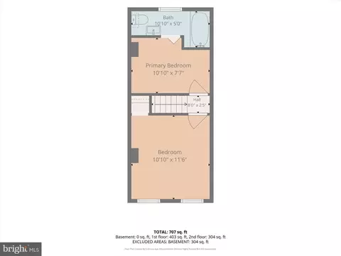 Floorplan - 537 E Gittings St, Baltimore, MD 21230 photo 2 of 4