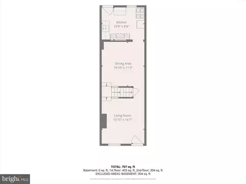 Floorplan - 537 E Gittings St, Baltimore, MD 21230 photo 1 of 4