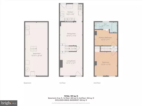 Floorplan - 537 E Gittings St, Baltimore, MD 21230 photo 4 of 4