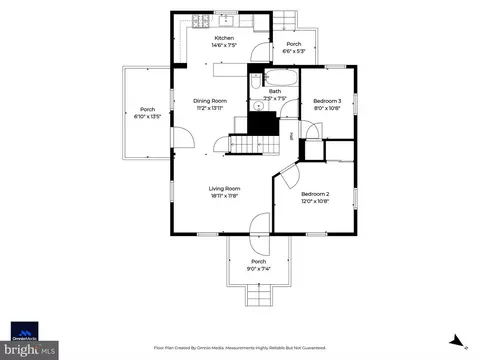 Floorplan - 3015 Grindon Ave, Baltimore, MD 21214 photo 2 of 4