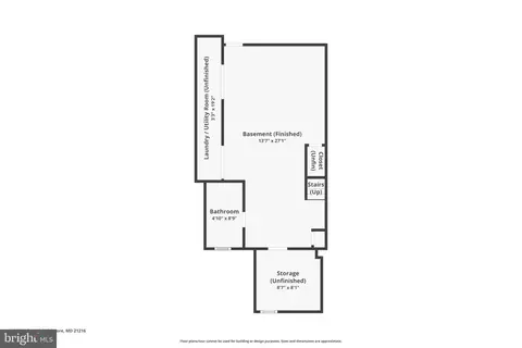 Floorplan - 4032 Fairfax Rd, Baltimore, MD 21216 photo 2 of 4