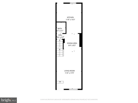 Floorplan - 2636 E Monument St, Baltimore, MD 21205 photo 2 of 3