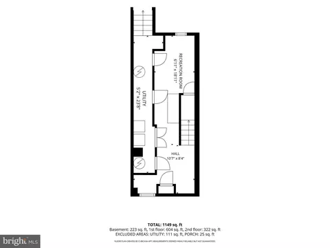 Floorplan - 2921 Hudson St, Baltimore, MD 21224 photo 2 of 2