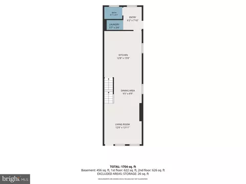 Floorplan - 4115 Newton Ave, Baltimore, MD 21215 photo 3 of 4