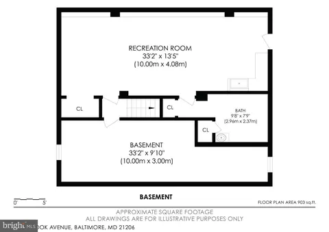 Floorplan - 6804 Brook Ave, Baltimore, MD 21206 photo 4 of 4
