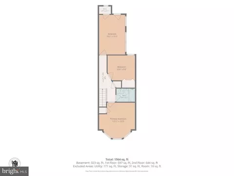 Floorplan - 830 Whitmore Ave, Baltimore, MD 21216 photo 2 of 4