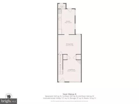 Floorplan - 830 Whitmore Ave, Baltimore, MD 21216 photo 1 of 4