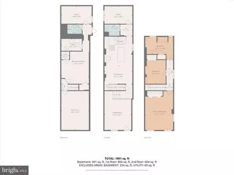 Floorplan - 2938 Miles Ave, Baltimore, MD 21211 photo 1 of 4