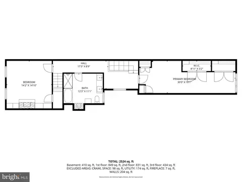 Floorplan - 832 William St, Baltimore, MD 21230 photo 3 of 5