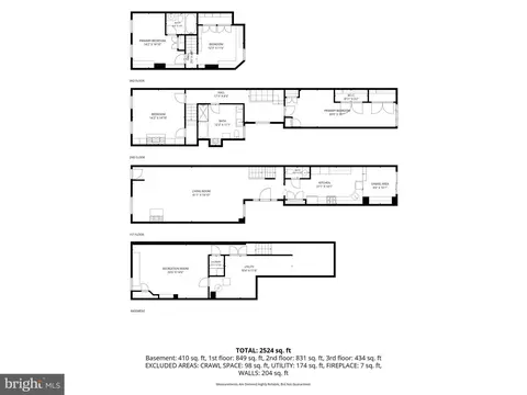 Floorplan - 832 William St, Baltimore, MD 21230 photo 5 of 5