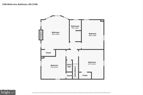 Floorplan - 3706 White Ave, Baltimore, MD 21206 photo 4 of 4