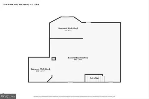 Floorplan - 3706 White Ave, Baltimore, MD 21206 photo 1 of 4