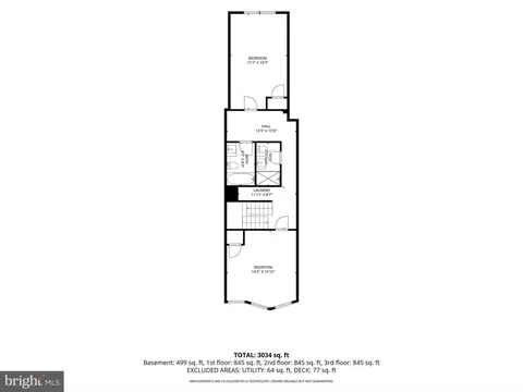 Floorplan - 309 E 22nd St, Baltimore, MD 21218 photo 2 of 4