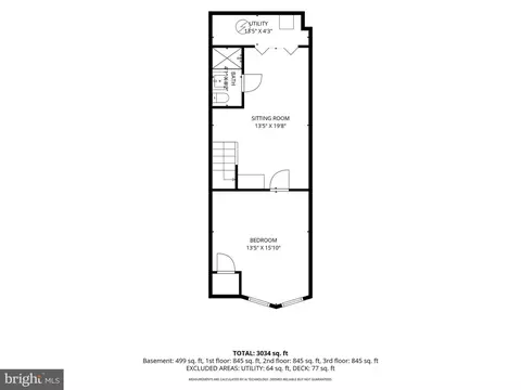 Floorplan - 309 E 22nd St, Baltimore, MD 21218 photo 4 of 4