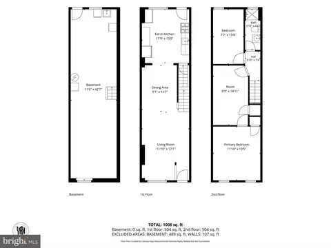 Floorplan - 2502 E Madison St, Baltimore, MD 21205 photo 4 of 4