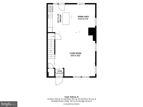 Floorplan - 3940 Penhurst Ave, Baltimore, MD 21215 photo 1 of 3