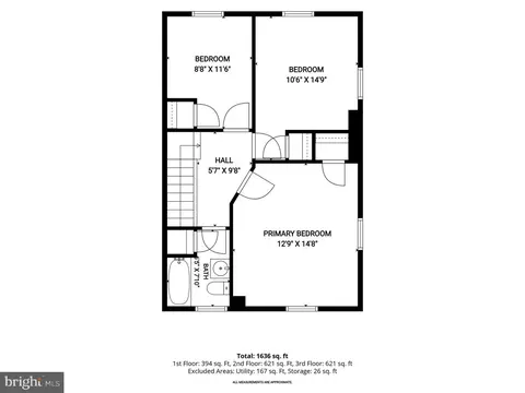 Floorplan - 3940 Penhurst Ave, Baltimore, MD 21215 photo 2 of 3