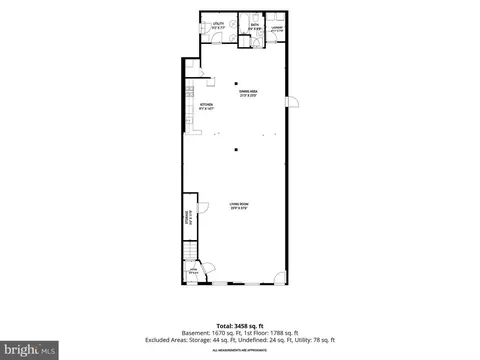 Floorplan - 3701 E Lombard St, Baltimore, MD 21224 photo 1 of 3