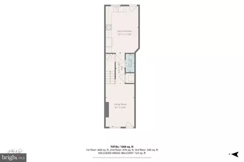 Floorplan - 417 S Regester St, Baltimore, MD 21231 photo 1 of 4