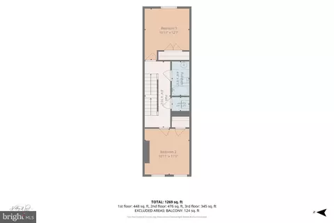 Floorplan - 417 S Regester St, Baltimore, MD 21231 photo 2 of 4
