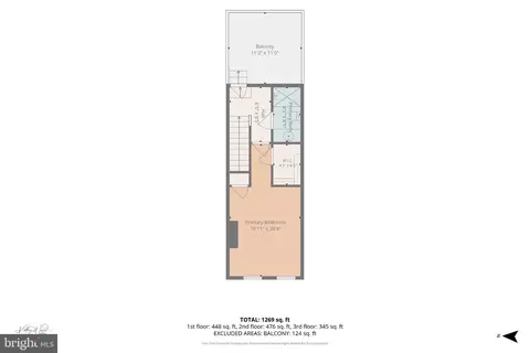 Floorplan - 417 S Regester St, Baltimore, MD 21231 photo 3 of 4
