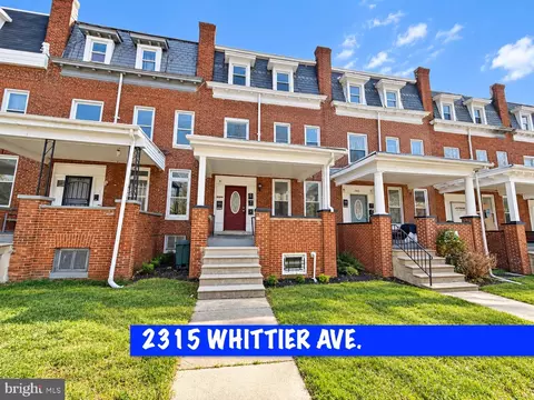 2315 Whittier Ave, Baltimore, MD 21217