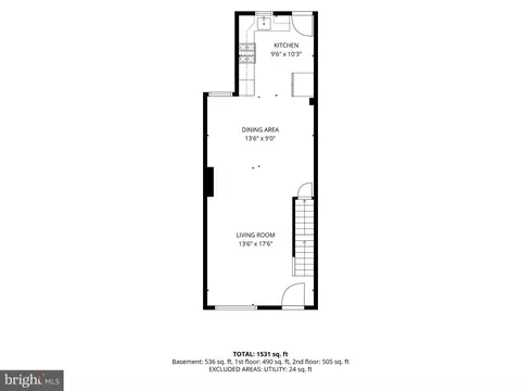 Floorplan - 307 N Monastery Ave, Baltimore, MD 21229 photo 1 of 4