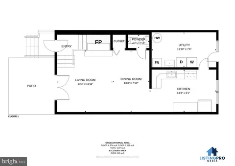 Floorplan - Undisclosed, Baltimore, MD 21206 photo 1 of 3