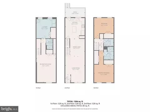 Floorplan - 138 S Clinton St, Baltimore, MD 21224 photo 1 of 4