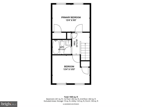Floorplan - 6320 Brown Ave, Baltimore, MD 21224 photo 2 of 3