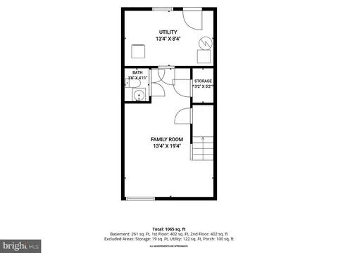 Floorplan - 6320 Brown Ave, Baltimore, MD 21224 photo 3 of 3