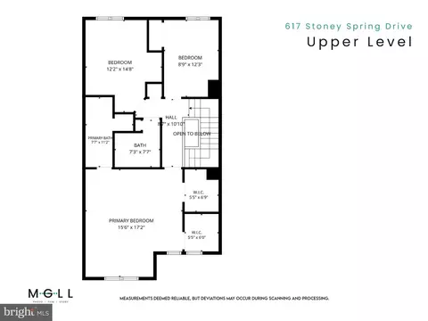 Floorplan - 617 Stoney Spg, Baltimore, MD 21210 photo 2 of 3
