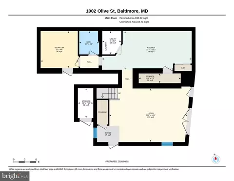 Floorplan - 1002 Olive St, Baltimore, MD 21230 photo 2 of 2