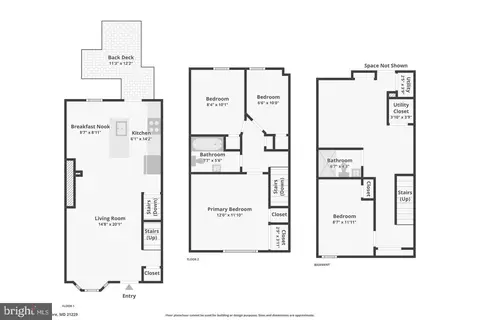 Floorplan - 44 N Athol Ave, Baltimore, MD 21229 photo 3 of 3