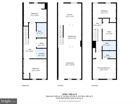 Floorplan - 1820 N Collington Ave, Baltimore, MD 21213 photo 1 of 4