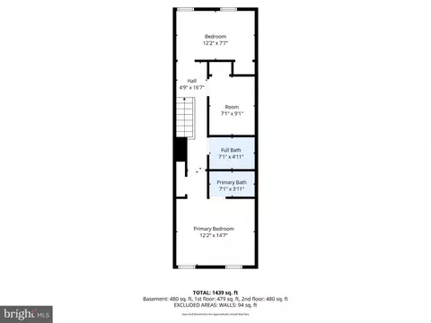 Floorplan - 1820 N Collington Ave, Baltimore, MD 21213 photo 2 of 4
